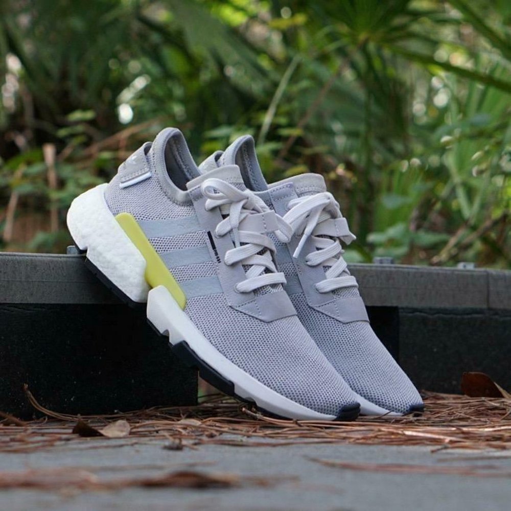 Adidas Pod-s3.1 Grey shock Yellow White Shoes